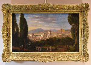 View of Florence, View Painter of the 18th-19th Century
