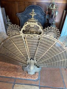 Brass Fireplace Screen