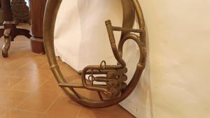SOUSAPHONE EN LAITON FIN XIXE SIÈCLE - Foto 6