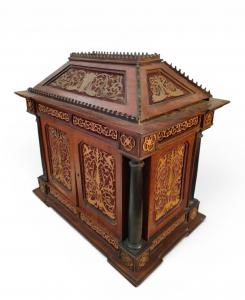 Boîte à monnaie en bois ajouré - Foto 9