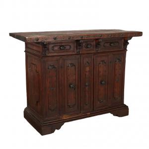 Credenza Barocco Emiliana Emilia Inizio XVIII Secolo