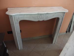 SIMPLE MARBLE FRAME POMPADOUR MODEL LOUIS PHILIPPE STYLE