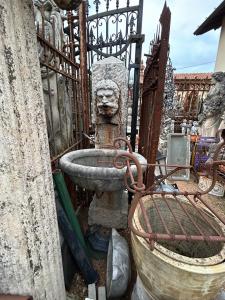 Stone fountain