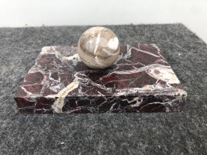 Art deco style marble paperweight.
