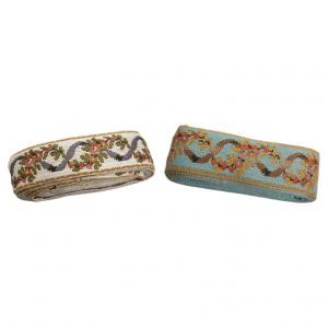 Borders - Italian trimming with flowers - B/443 -