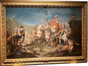 Giovan Battista Pittoni “ Alessandro entra trionfante a Babilonia “ VENDUTO