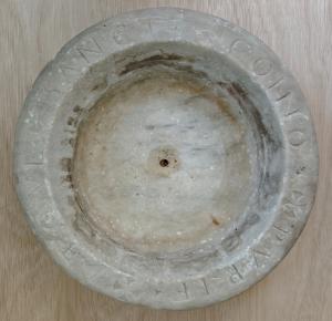 Holy water font