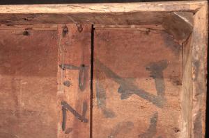 Gotische Truhe mit Wappen, Frankreich, 15. Jh. - Foto 9