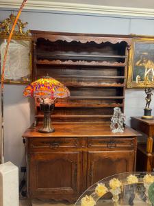 Nussbaum-Buffet mit Aufsatz 142x60x220H