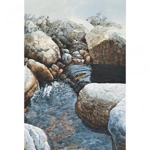 "Rio" - Olio su Tela di Vinicio Perugia, Oil painting on canvas by Vinicio Perugia