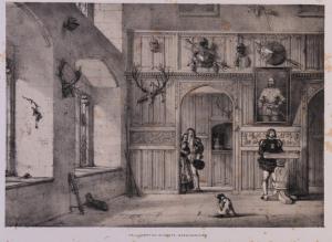 Antique print from Joseph Nash's series - ST/489-2.