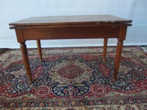WALNUT FOLDING TABLE DIRECTORY STYLE 19TH CENTURY - Foto 5
