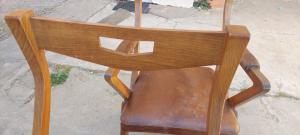 Set Poltrone in Pelle di Quercia Design Anni '50 Originale - Foto 6