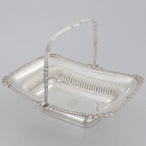 Cesta em prata esterlina Jorge III, Paul Storr, Londres, 1818