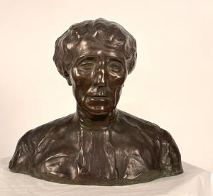 Anonimo degli inizi del XX secolo,  "Busto di donna anziana"