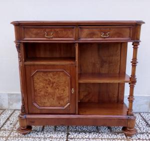 Open sideboard, etagere, entrance furniture. 101cm width x 35cm depth x 92cm height