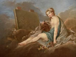 Allegoria della Scultura, Pierre Charles Trémolières (Cholet 1703 - Paris 1739)