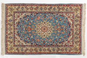 Tappeto persiano ISFAHAN con ordito in seta - n.186