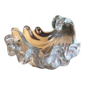 TOMMASO BARBI - GRANDE CONCHIGLIA IN VETRO DI MURANO