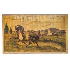 Quadro raro  AMAZZONI - O/1739