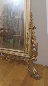 NEOCLASSICAL MIRROR WITH SMALL AMPHORA, SECOND HALF OF 18TH CENTURY - Foto 5