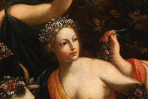 Il ratto di Europa, Simon Vouet (Parigi, 1590 – 1649) bottega/seguace di - Foto 5