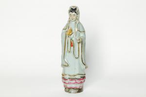 Chinese Deity - Porcelain - China - Qing Dynasty (1644-1911)