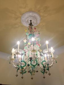Rezzonico-Lüster aus Muranoglas mit 8 Lichtern