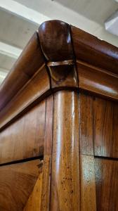 Armadio credenza antico emiliano Carlo X in noce - Foto 10