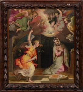 Lorenzo Sabbatini (Bologna, 1530 ca. – Roma, 1576), L’Annunciazione