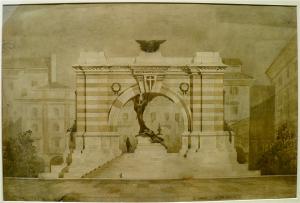 Vorschlag für die Piazza Cavour in Como (ca. 1920)