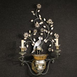 Great 20th-century Italian wall light by Banci, Florence