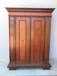 Lombard Walnut Wardrobe - Restored (in progress)_car 2530