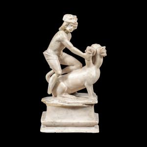 Italienischer Bildhauer (17. Jh.) - Herkules und Zerberus.