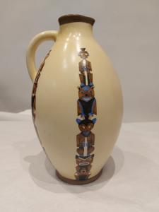 Lenci - Brocca in ceramica di  Mario Sturani. 1930 circa..