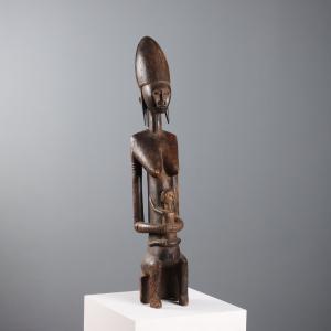 Mutterschaft Holzskulptur Bamana Kunst Mali