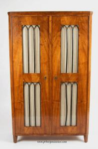 Vienna 1810-15. Rare bookcase from the Viennese Classicism period, in absolutely intact condition.