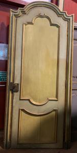 PTL719 - Antike Tür mit Rahmen, Epoche 18. Jh., Lichtmaß B 88 x H 240 cm
