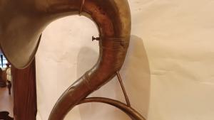 SOUSAPHONE EN LAITON FIN XIXE SIÈCLE - Foto 7