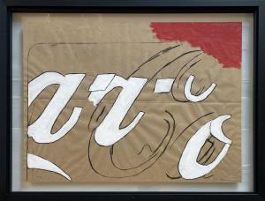 Coca-Cola - Serigrafia Mario Schifano (Homs 1934 - Roma 1998)
