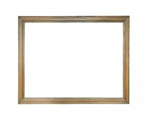 Cornice in legno dorato intagliato