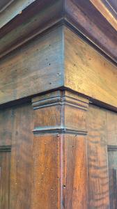 Armoire buffet ancienne style Louis XVI, lambrissée, XVIIe siècle - Foto 10