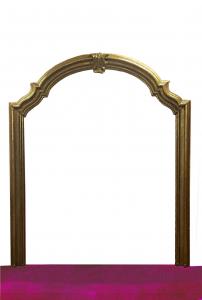 Grande cornice dorata del XVIII secolo