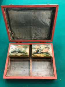 Venetian box from the 18th century.