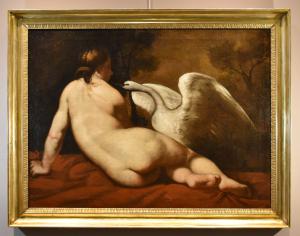 Leda e il cigno, Pittore francese XVIII-XIX secolo