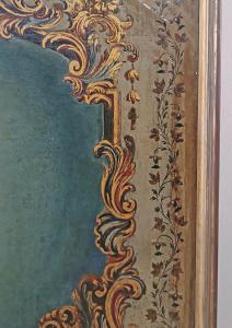 DIPINTO CON ALLEGORIA DI PUTTO ALATO FINE XVIII SECOLO - Foto 7