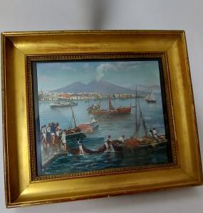 Gouache Napoli seconda metà 800