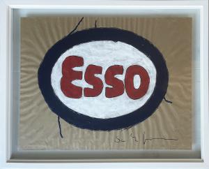 Esso | Serigrafia Mario Schifano (Homs 1934 - Roma 1998)