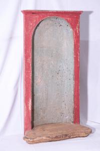 Teca para escultura lacada, Toscana, século XVIII