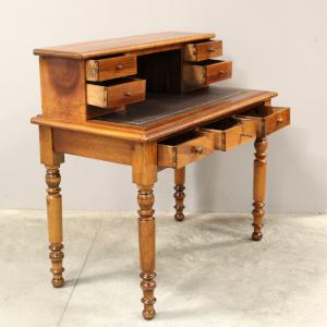 Antique walnut Louis Philippe desk - 19th century - Foto 5